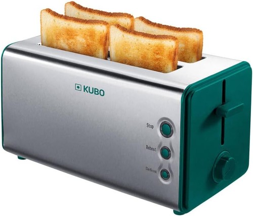 Kubo toaster edelstahl 2 - toaster,, edelstahl,