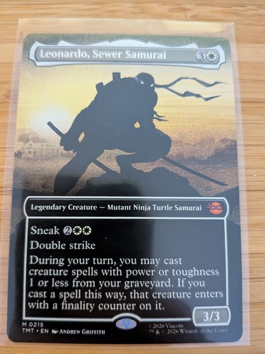 Mtg leonardo sewer samurai - leonardo,,