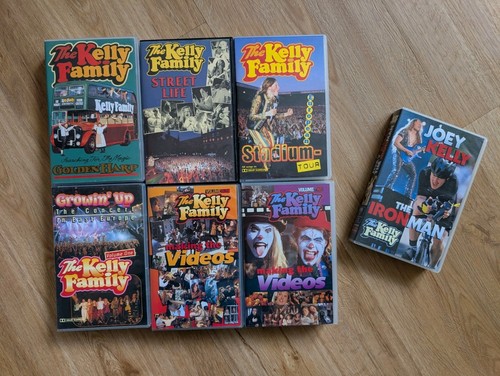 Kelly family vhs videos - 7,