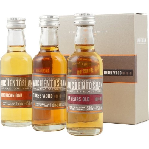 Auchentoshan miniaturen set - auchentoshan,