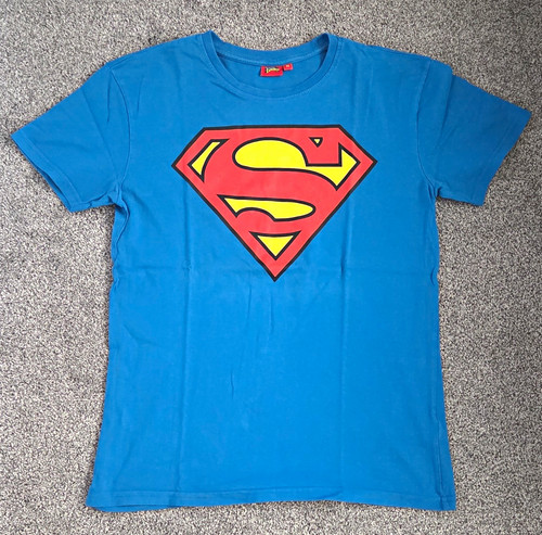 Superman jungen shirt blau - superman,