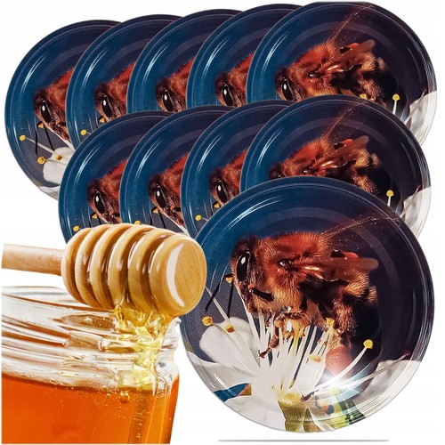 10x twist off deckel biene - twist-off,