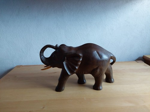 Deko elefant aus echtem - deko,