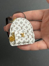 Weiß miniatur puppenrucksack - weiß, miniatur-puppenrucksack
