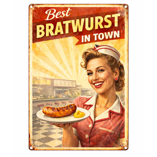 Bratwurst best town - in,