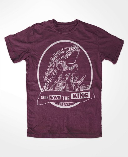 God save the king godzilla - save,