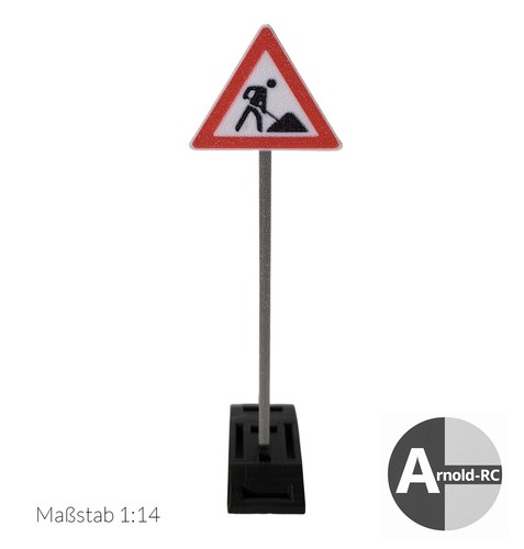 Verkehrsschild achtung - -,