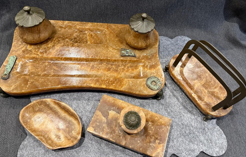 Altes schreibtisch set - altes,