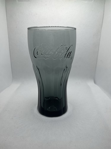 Coca cola glas - coca, grau