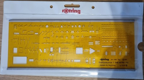 Schablone elektrotechnik - schablone,