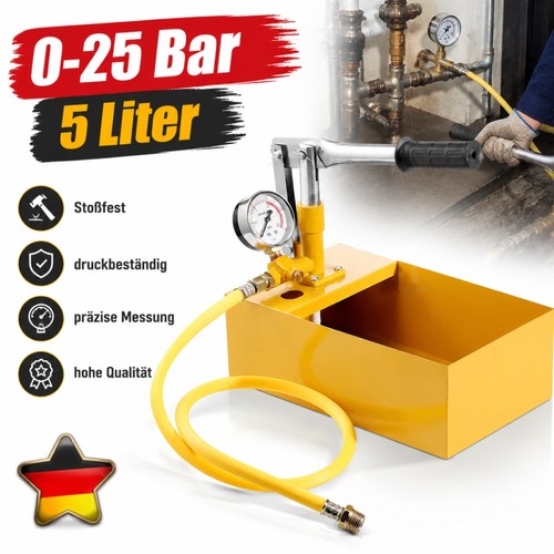 Prüfpumpe 25 bar - 5, l