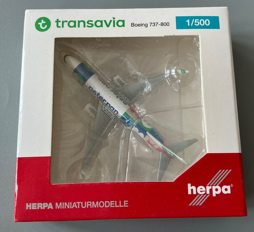 Herpa wings 500 transavia - herpa, 1:500