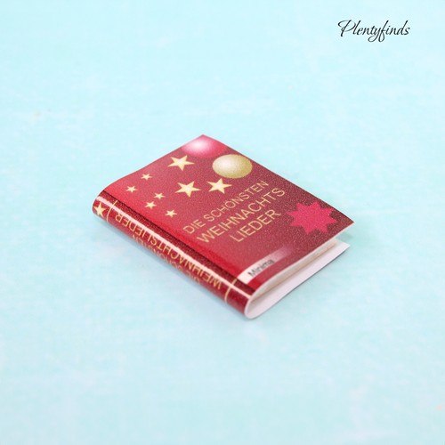 Miniatur buch weihnachten - buch,