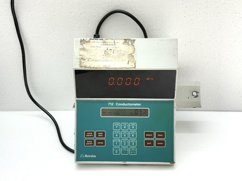 Metrohm 712 conductometer - metrohm,