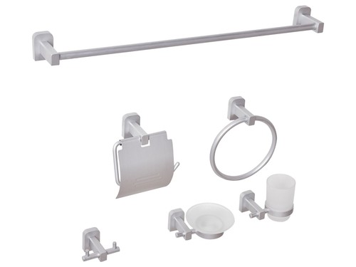 Badezimmer halter set teilig - badezimmer-halter-set, 6-teilig