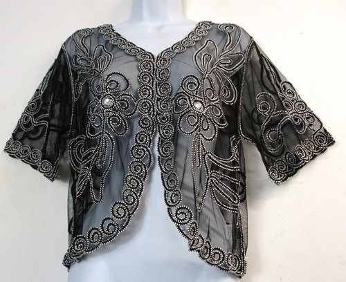 Lace net lagen bolero - s&c,