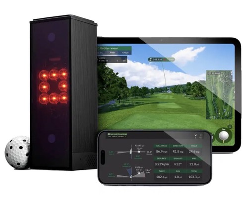 Square golf launch - square,