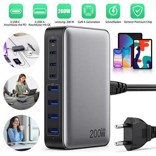 Usb ladegerät mehrfach - usb, c