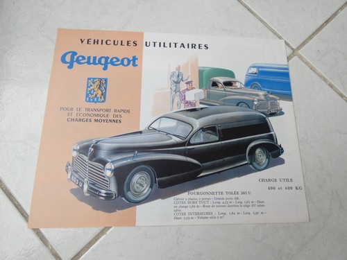 Peugeot nutzfahrzeuge 203 - peugeot, u