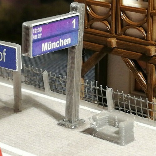 Zugzielanzeiger stück db - stück,