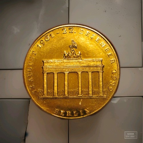 Gedenkmedaille brandenburger - gedenkmedaille,