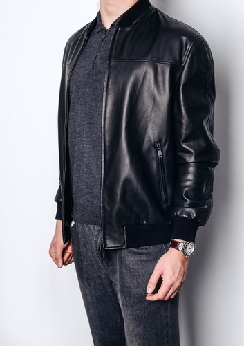 Brioni men black calf - men's,
