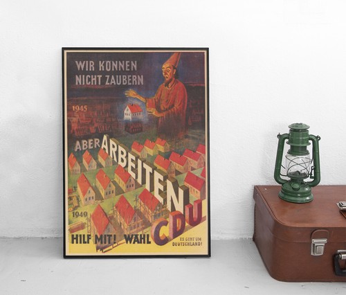Poster cdu wir können - cdu:,