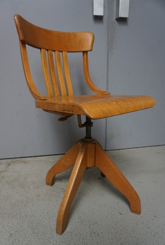 Stuhl federdrehstuhl holz - stuhl,