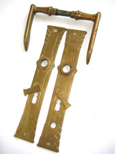 Antik Jugendstil Türdrücker Türgriff Türklinke Drückergarnitur Art Nouveau