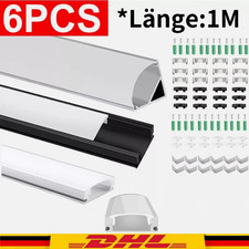 6M LED Profil Aluprofil Alu