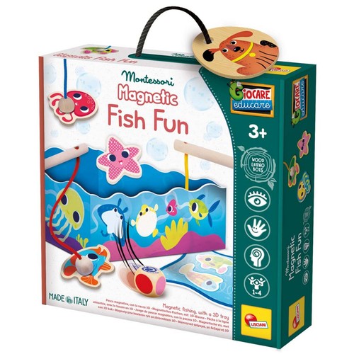 Montessori holz angel spiel - montessori,