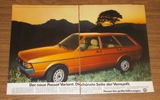 Seltene Werbung VW PASSAT