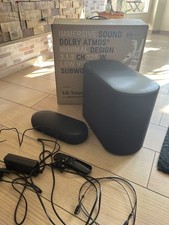 LG DQP5 Schwarz 3.1.2 mit Dolby Atmos, Kompakte Soundbar