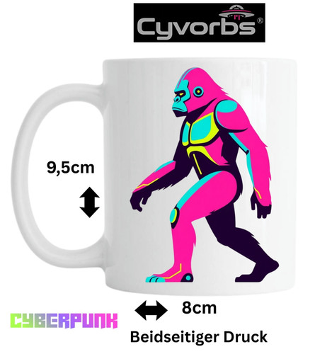 Kaffeetasse bigfoot yeti - bigfoot,