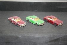 3 Alte Majorette BMW 3,0 CSI Coupe Nr 235 Spielzeugautos Modellautos 1/60 selten