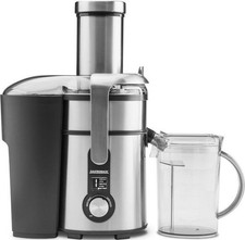 Gastroback Design Digital Slow Juicer 1300 W Schwarz, Edelstahl