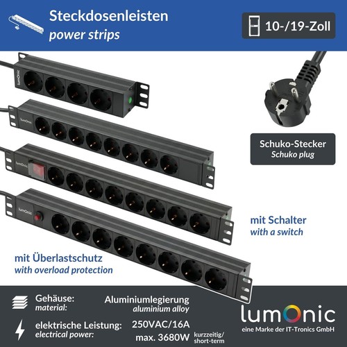 Steckdosenleiste pdu - steckdosenleiste,