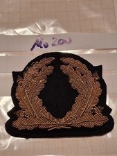 Marine Mützen Abzeichen Eichenlaub 2wk ? 1 Stück (mo200)