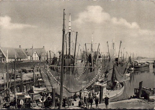 Greetsiel hafen - ak, greetsiel,