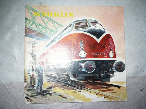 Märklin katalog 1957 sehr - märklin, -sehr