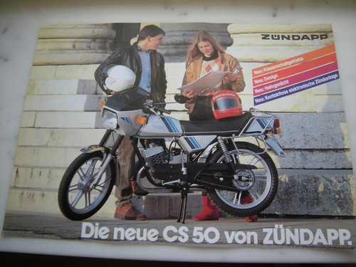 Prospekt zündapp moped - zündapp, mokick