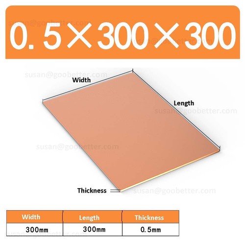 Kupferblech 6mm 99 - 0.3-6mm, cu