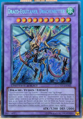 Draco equitaner - yu-gi-oh!, draco-equitaner