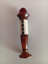 Siegelstempel-Petschaft Bernstein - Intarsien Bein MP