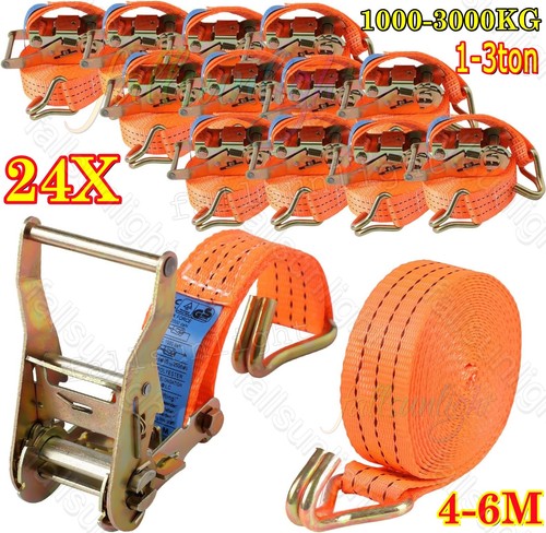 24x spanngurte mit - ratsche, und
