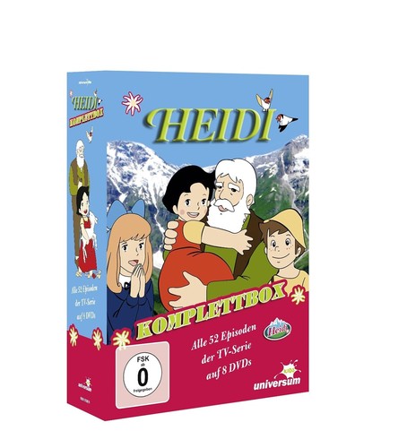 Heidi serien komplettbox - -, tv-serien-komplettbox
