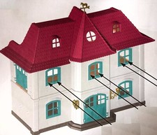 SCHLEICH Horse Club - 42551 Pferdehof - Haus Wohnhaus - Gebäude ohne Zubehör