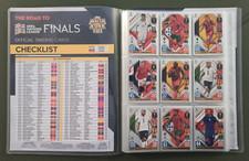 The Road to UEFA Nations League Finals Match Attax 101 komplettes Base Set Mappe