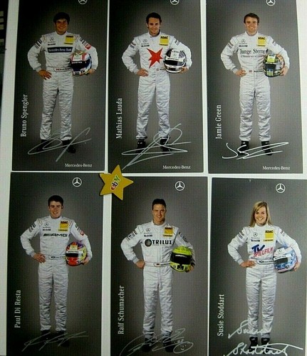 Dtm autogrammkarte - dtm,