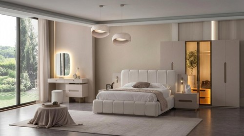 Schlafzimmer set bett - schlafzimmer, schrank